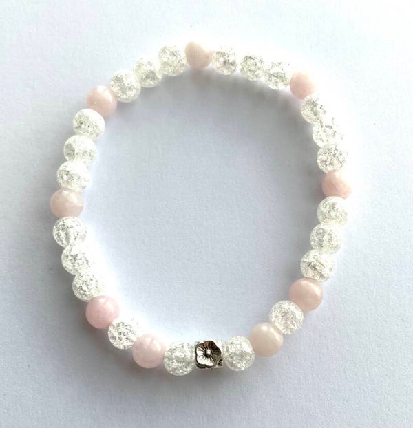 Cracked kristal/ Rozenkwarts