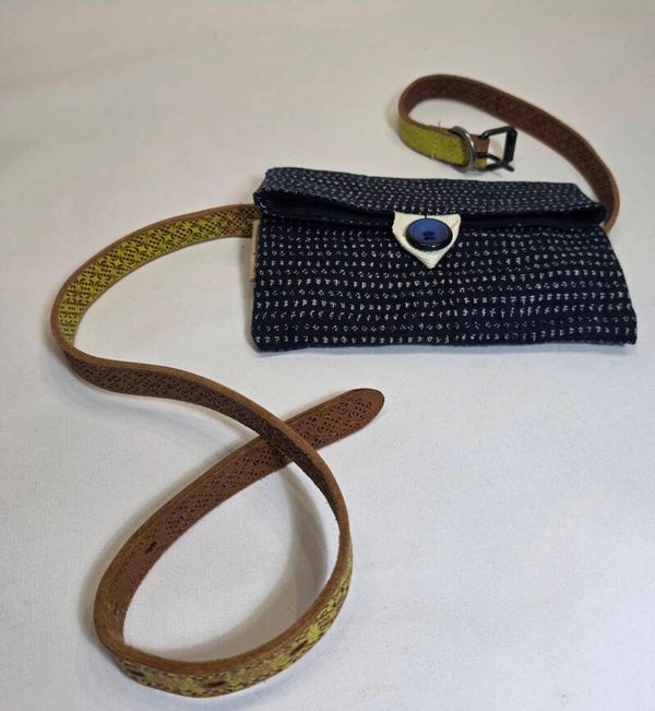 Gürteltasche aus japanischer Baumwolle