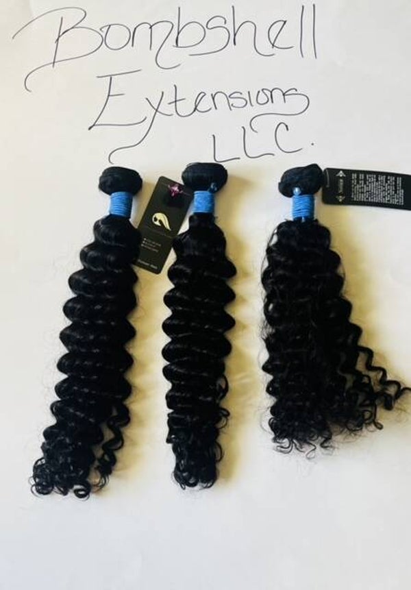 Bombshell Deep Curl Bundle 18 - 22 Inches