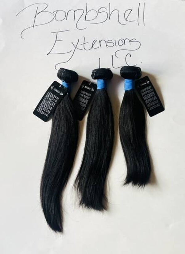 Bombshell Straight Bundle 10 - 14 Inch