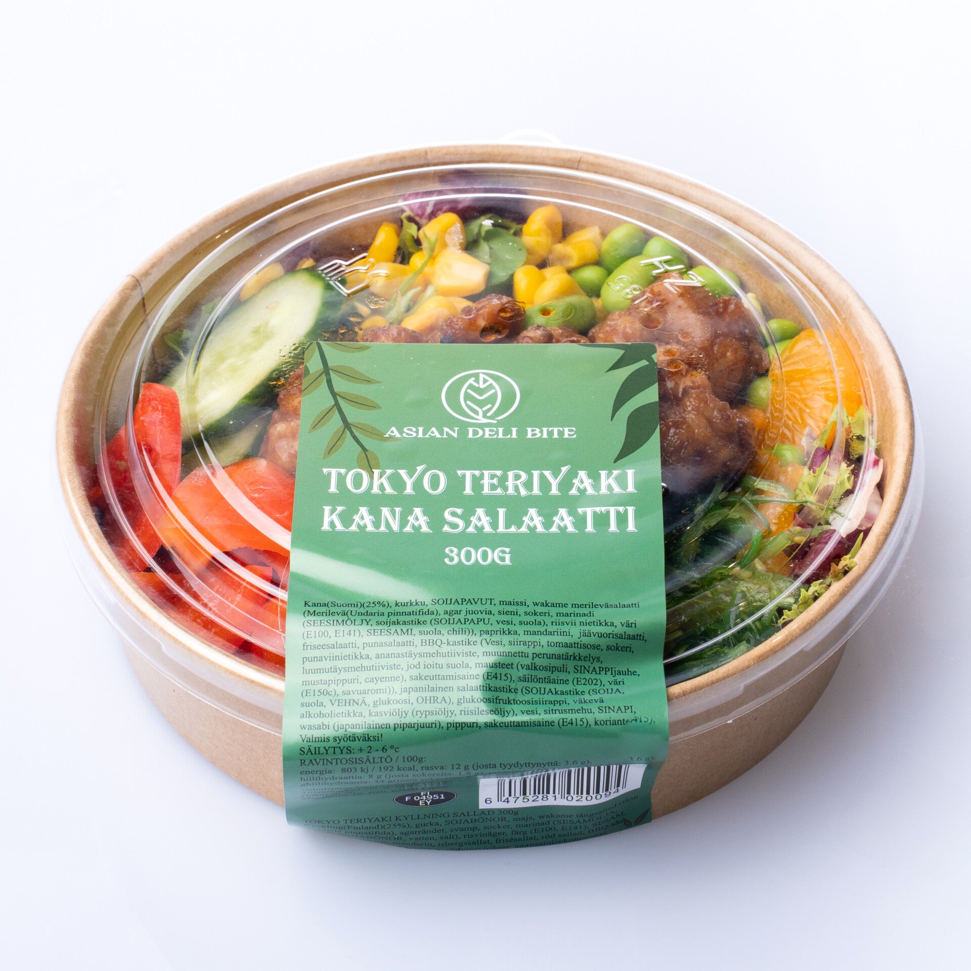 asian deli bite tokyo teriyaki kana salaatti