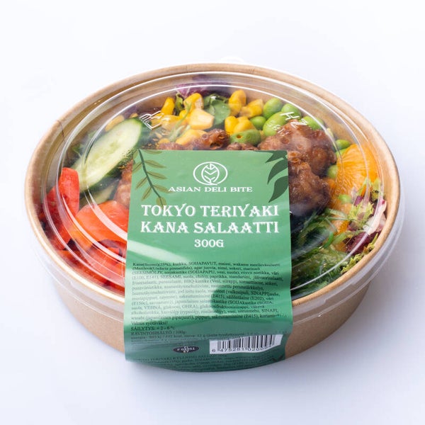 asian deli bite tokyo teriyaki kana salaatti