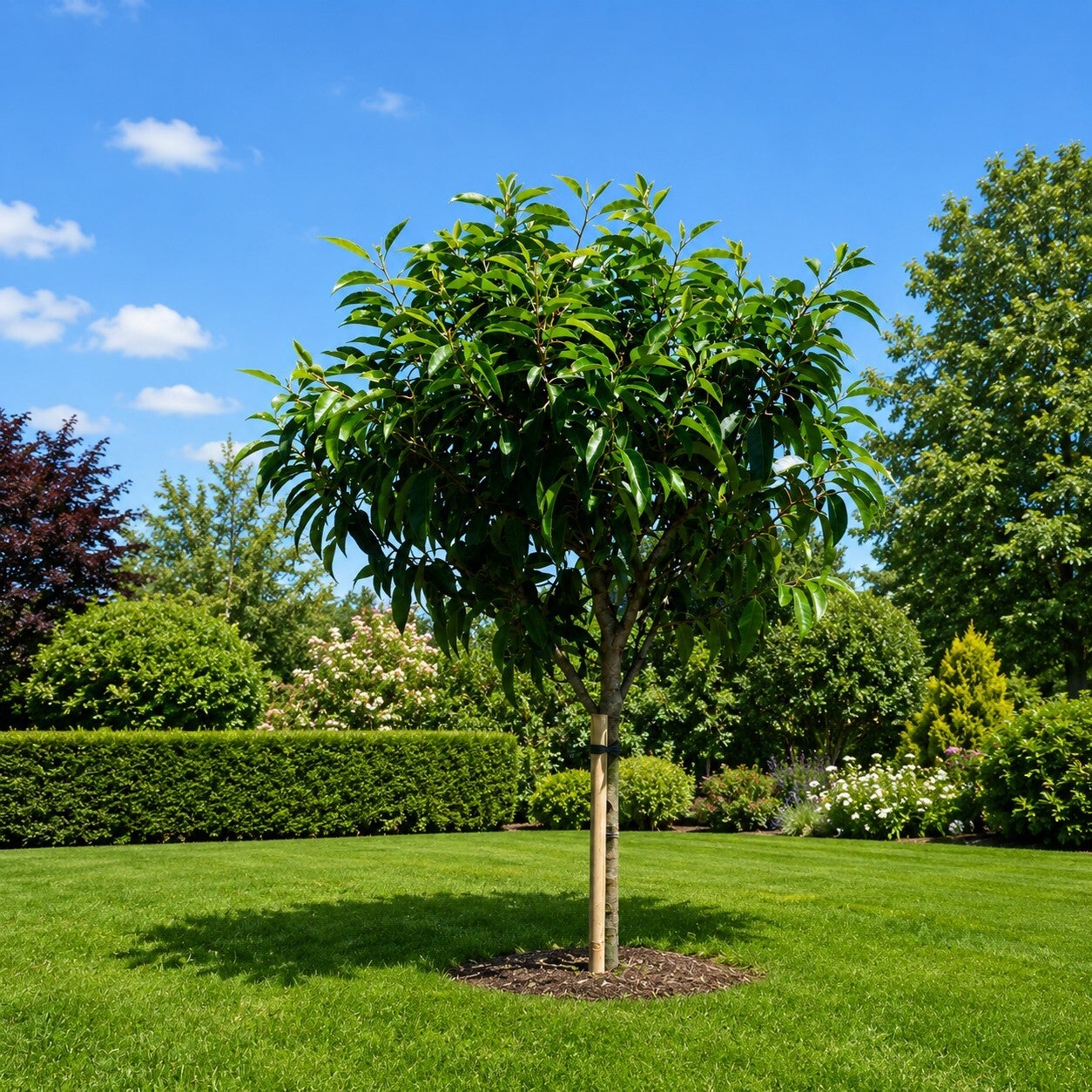 Prunus lusitanica 'Angustifolia' (Portugese laurier)