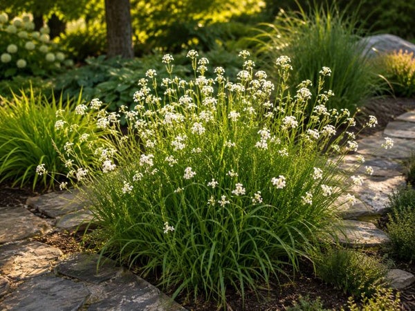 Luzula nivea (Sneeuwwitte veldbies)