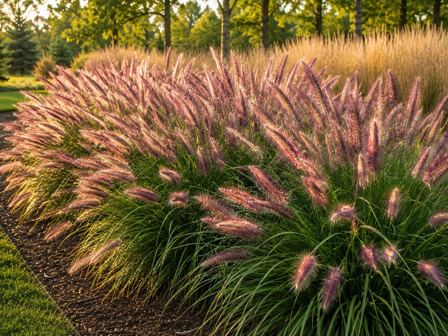 Pennisetum alopecuroides 'Red Head' (Lampenpoetsersgras)