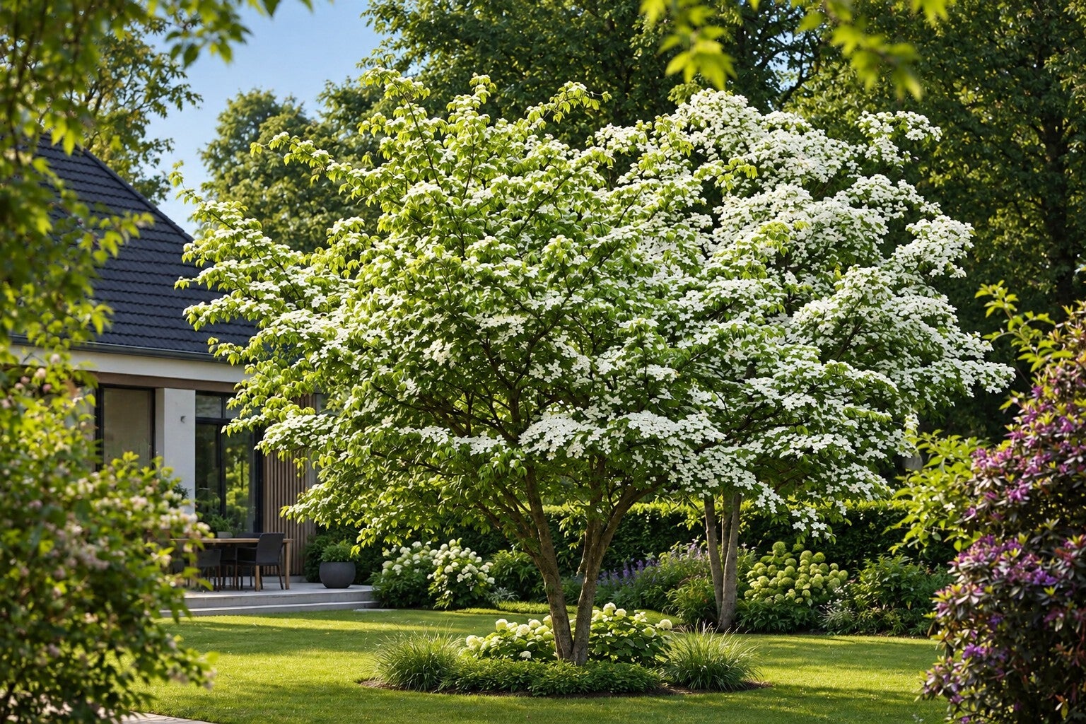 Cornus florida (Amerikaanse kornoelje)