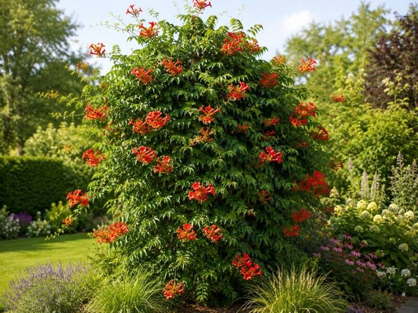 Campsis radicans (Trompetklimmer)