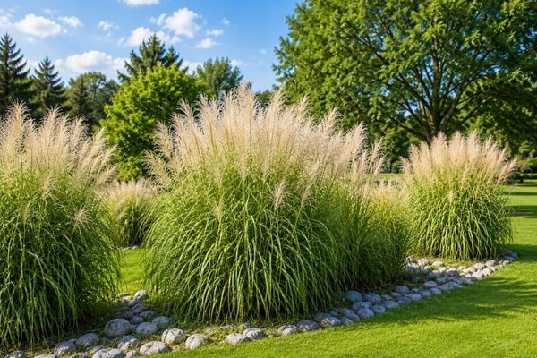 Miscanthus sinensis 'Gracilimus' (Prachtriet)