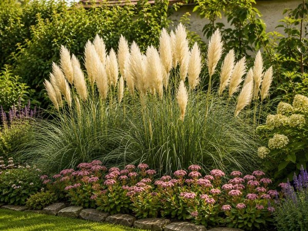 Cortaderia selloana 'Pumila' (Pampasgras)