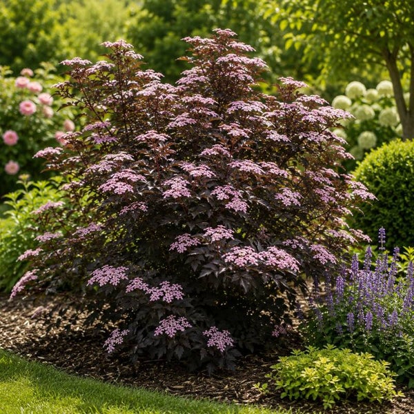 Sambucus nigra 'Black Beauty' ® (Donkerpaarse vlier)