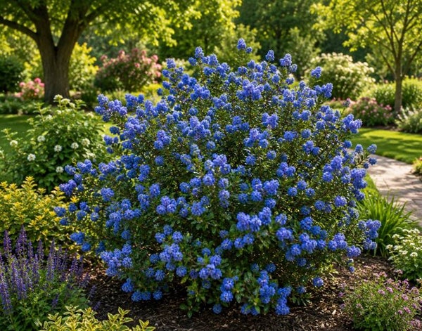 Ceanothus x delilianus 'Gloire de Versailles' (Amerikaanse sering)