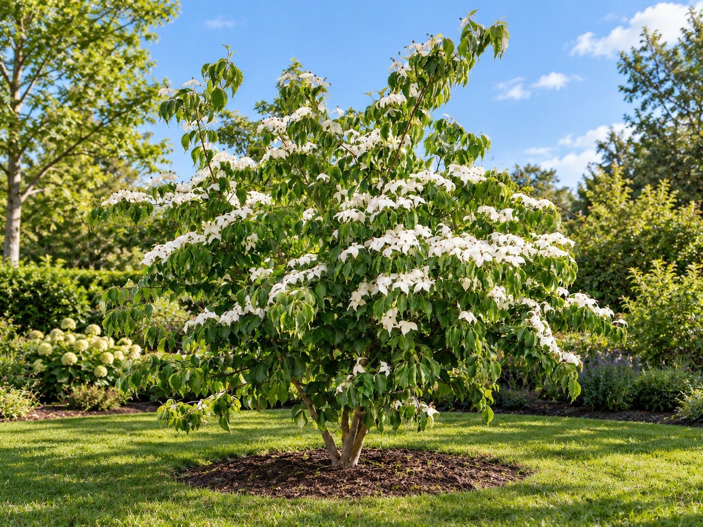 Cornus kousa var 'Chinensis' (Chinese kornoelje)