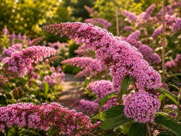 Buddleja davidii 'Pink Delight' (Vlinderstruik)