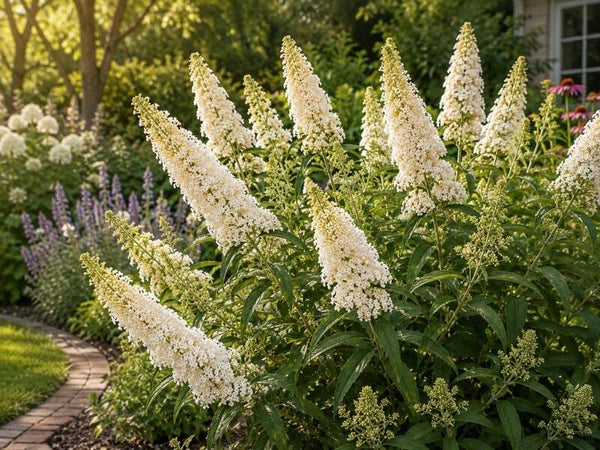 Buddleja davidii 'White Profusion' (Vlinderstruik)