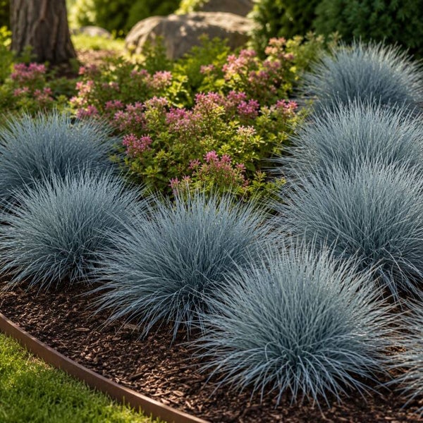 Festuca glauca 'Elijah Blue' (Blauw schapengras)