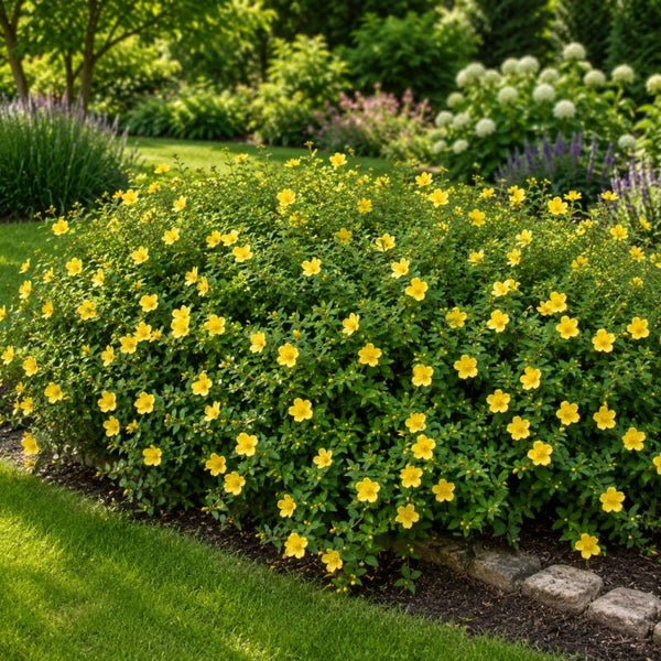 Hypericum 'Hidcote' (Herfsthooi)