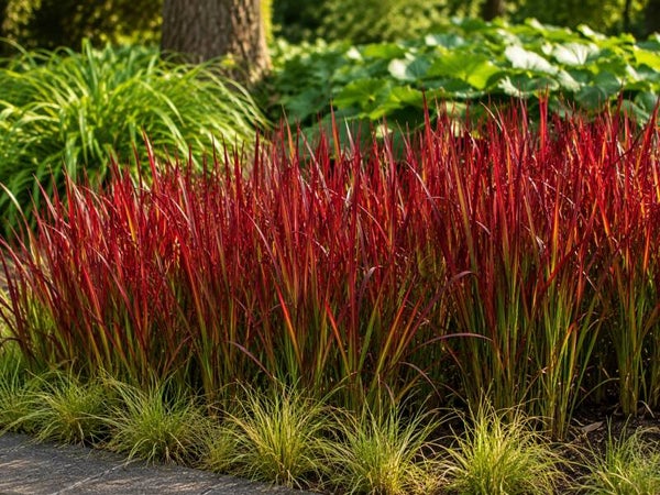 Imperata cylindrica 'Red Baron' (Japans bloedgras)