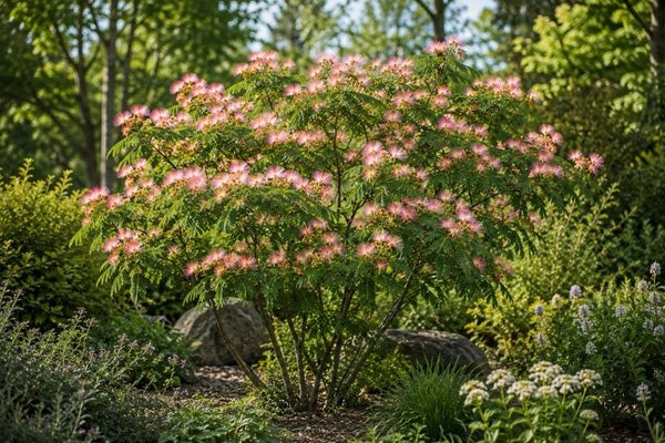 Albizia julibrissin (Perzische slaapboom)