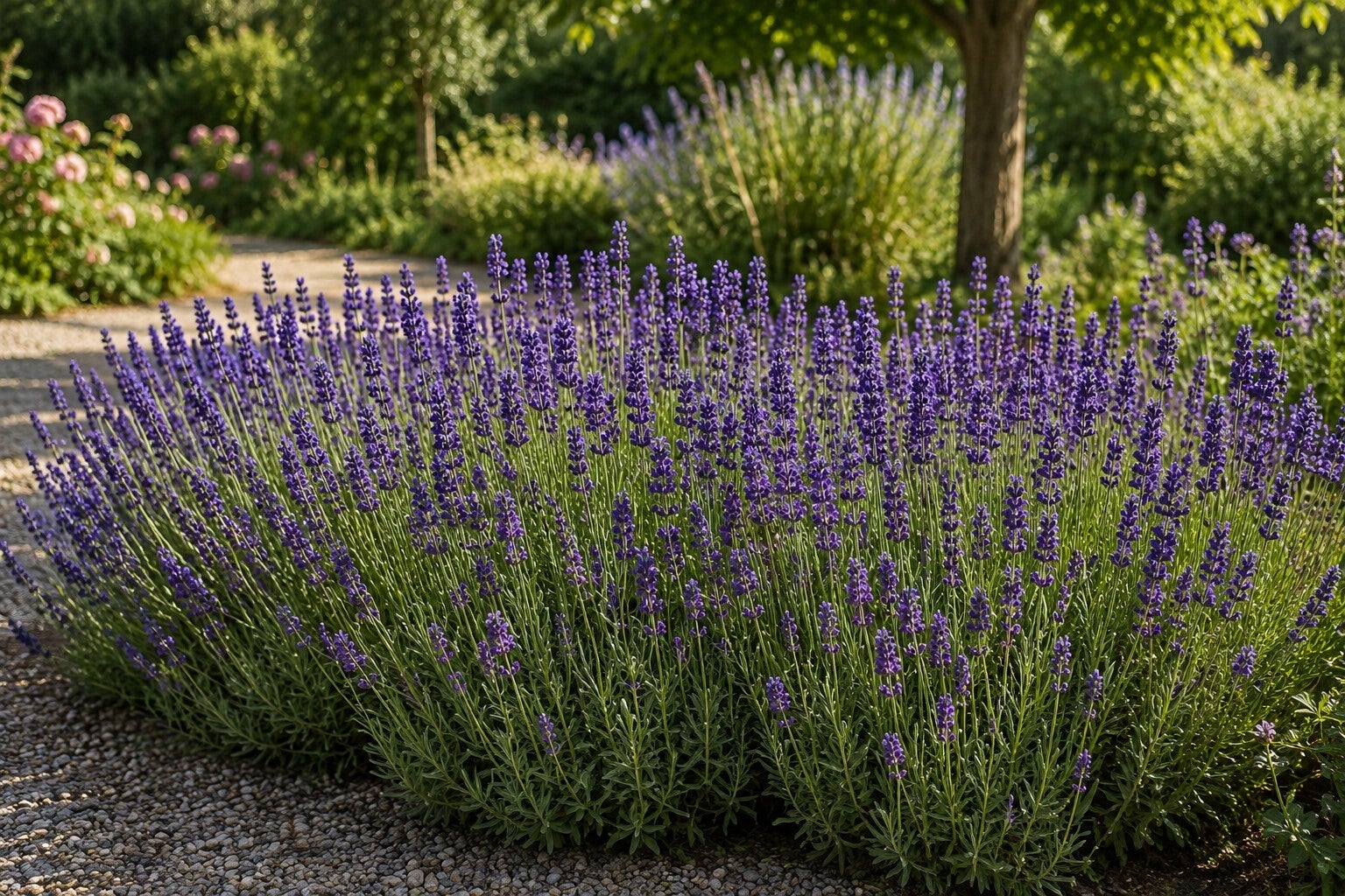 Lavandula angustifolia 'Hidcote' (Lavendel)