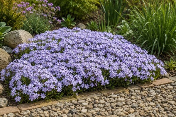 Phlox subulata 'Emerald Cushion Blue' (Kruipende vlambloem)