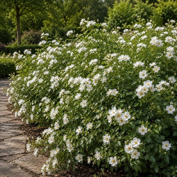 Rosa 'White Fairy' (Roos)