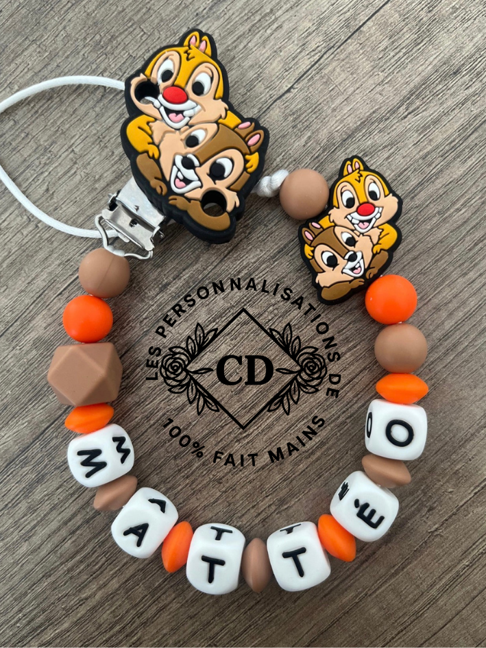 Attache tétine tic et tac