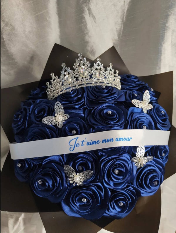 Bouquets de satin