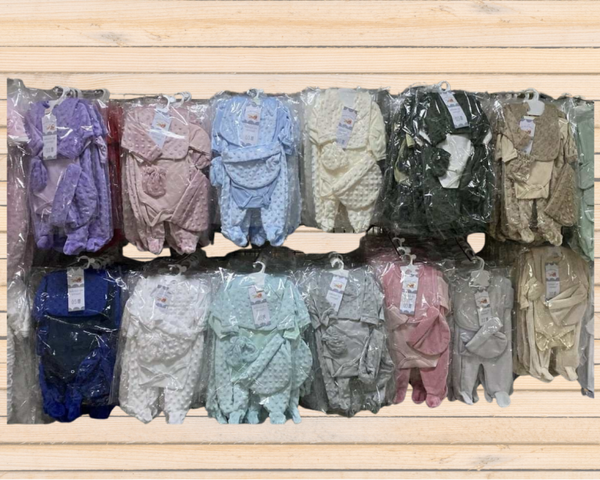 Ensemble 5 pièces minky