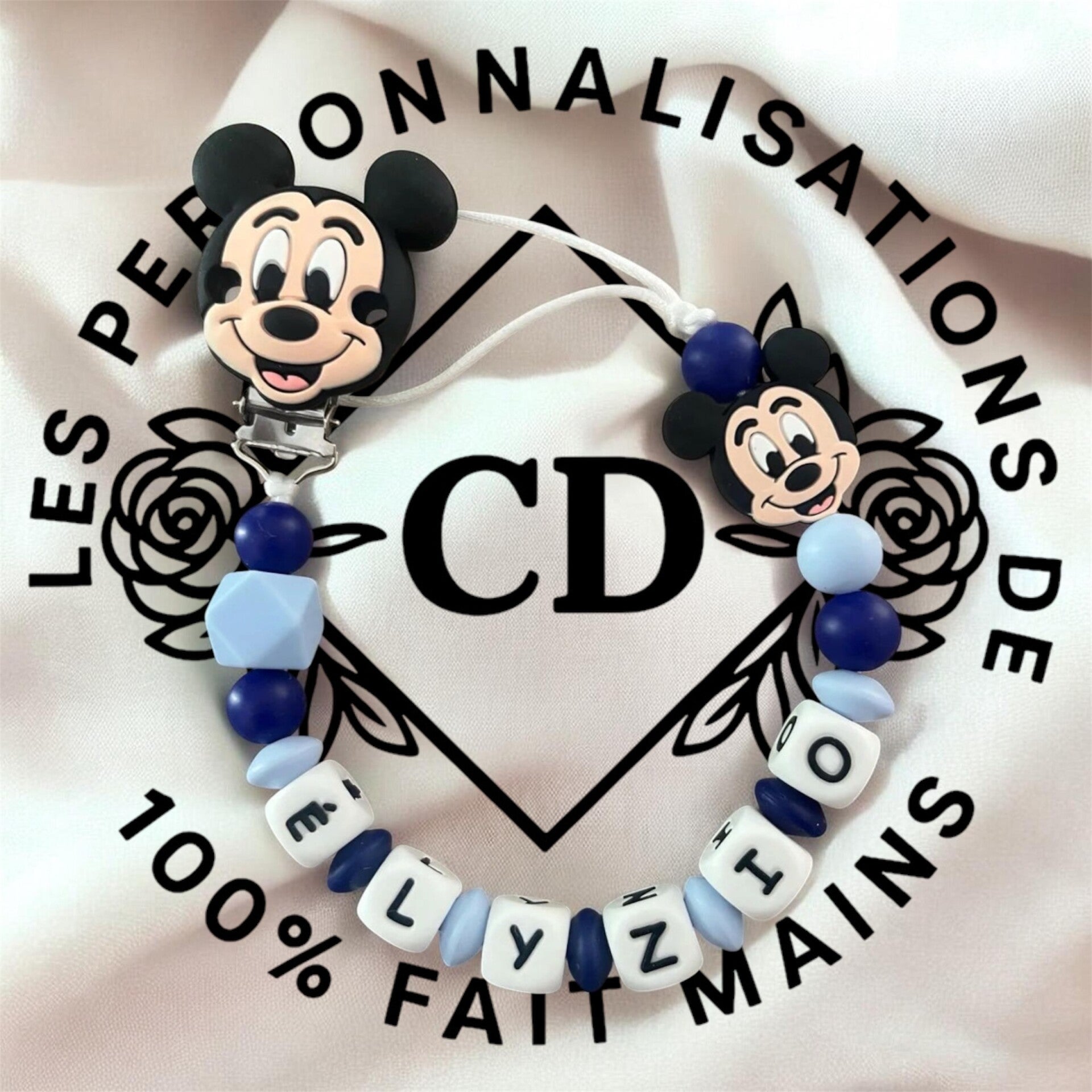 Attache tétine Mickey