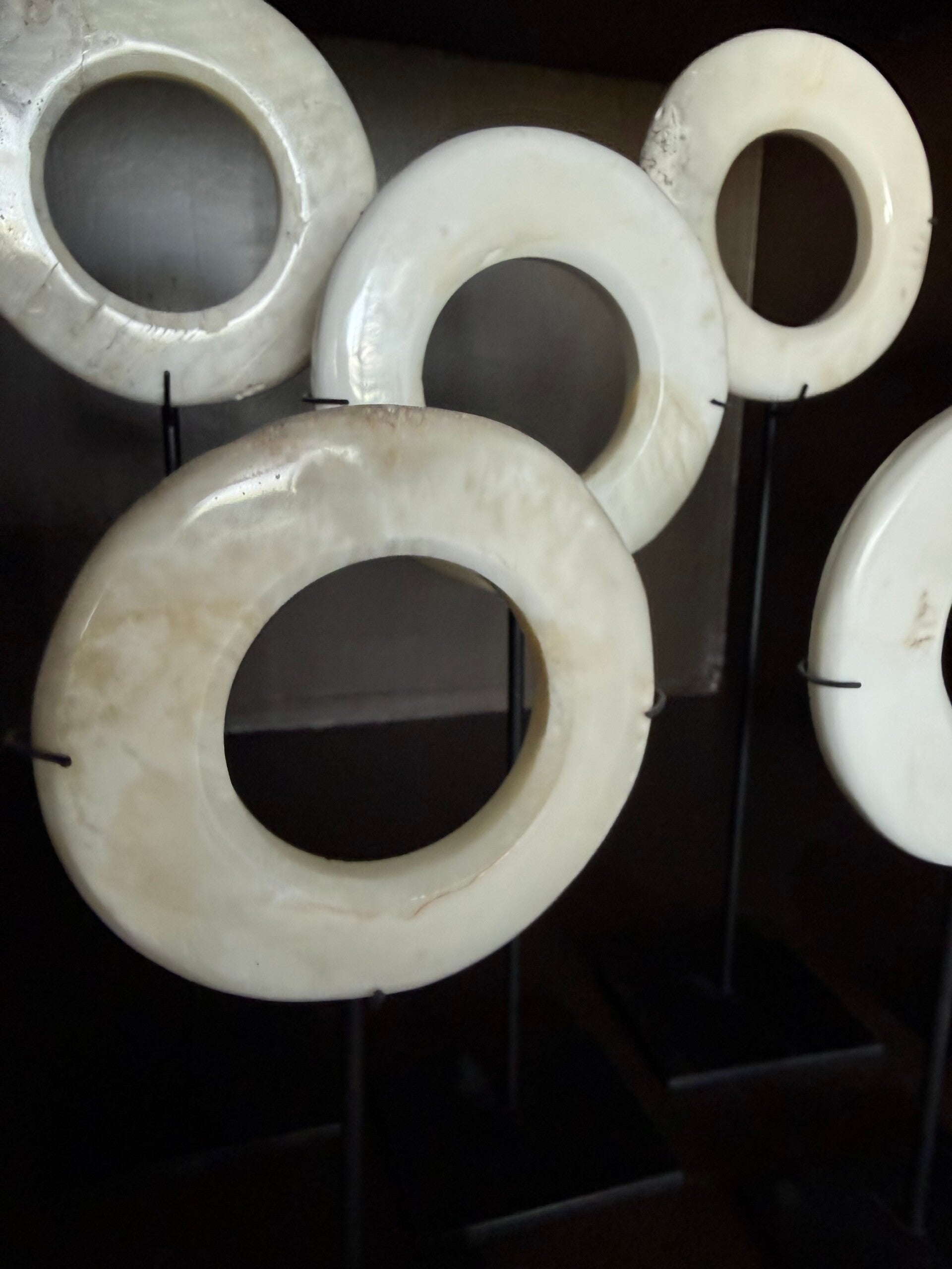 Schelp bracelet op standaard