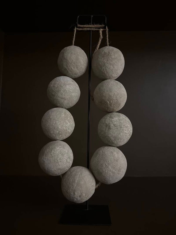 Necklace Cotton Beads