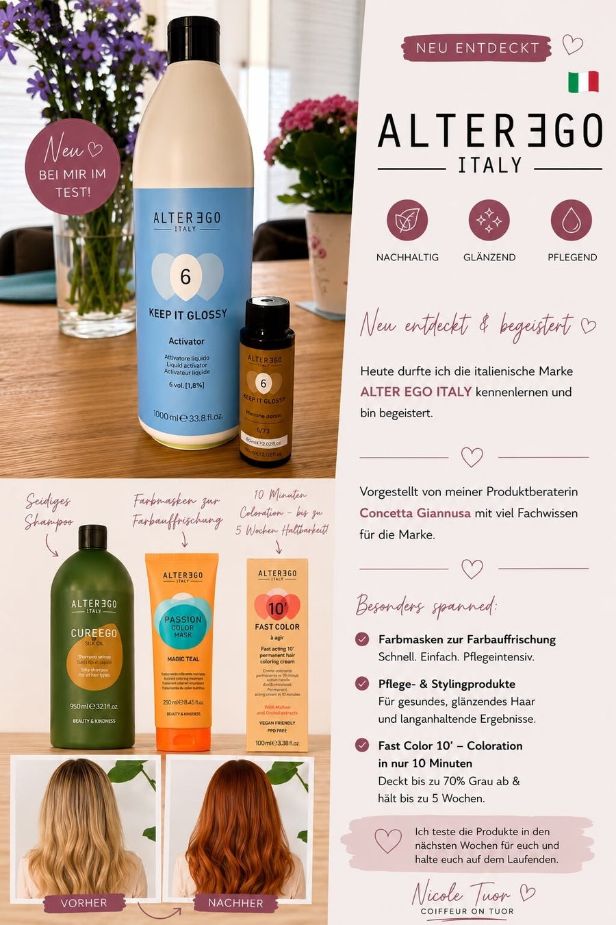 Produktvorstellung – Coiffeur on Tuor
