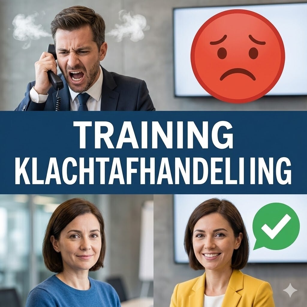 Hand-Out en Powerpoint Training Klachtafhandeling om zelf de training te geven in jouw bedrijf.