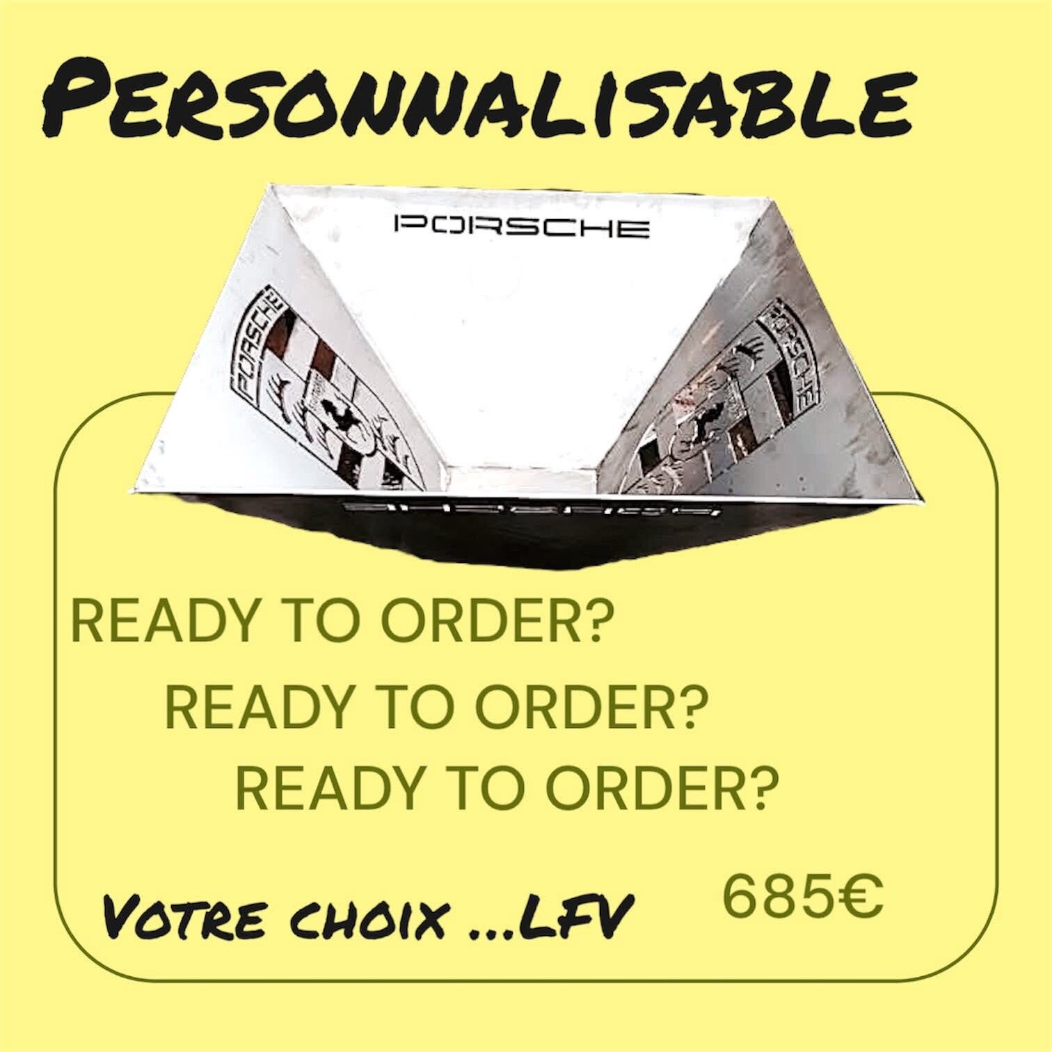 brasero personnalisable