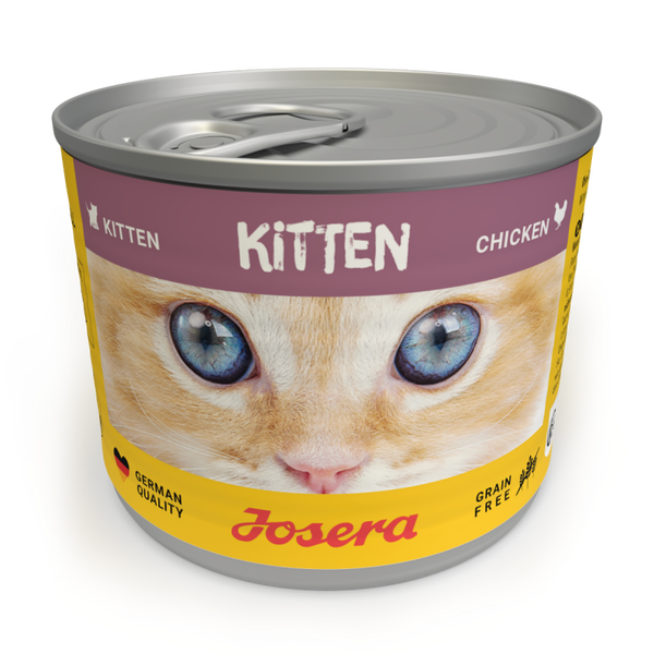 JOSERA BOÎTES DE PATÉE AU POULET POUR CHATON SANS CÉRÉALES