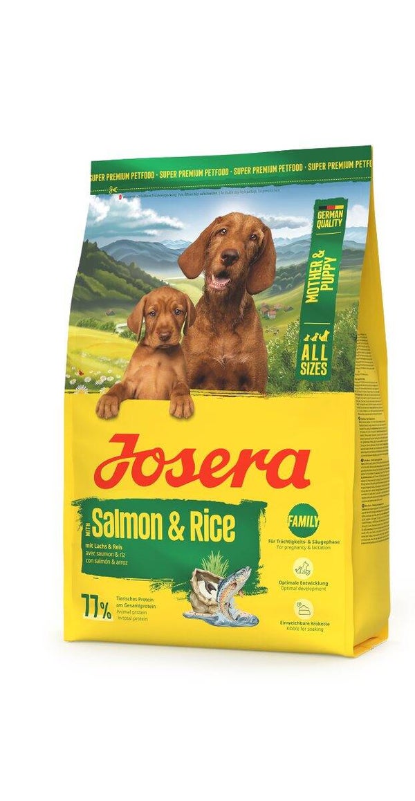 Josera Mother&Puppy with Salmon & Rice.
