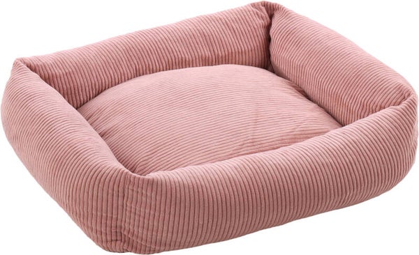 Flamingo Panier Colette pour Chien Chat, vieux rose ou taupe