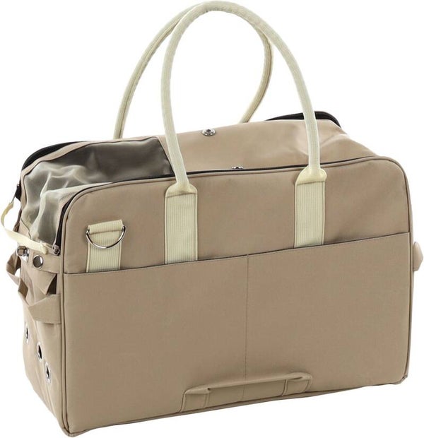 Sac de transport Boston Beige Flamingo