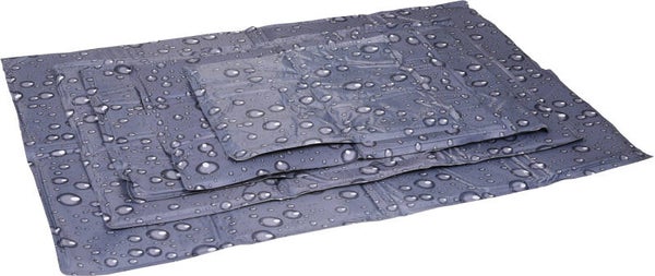 Flamingo, Tapis rafraîchissant Drop Rectangle Gris