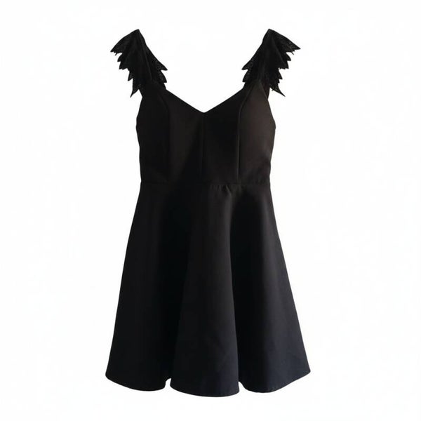 Robe courte t.S - FEIINVAN - noir * ailes d'ange *