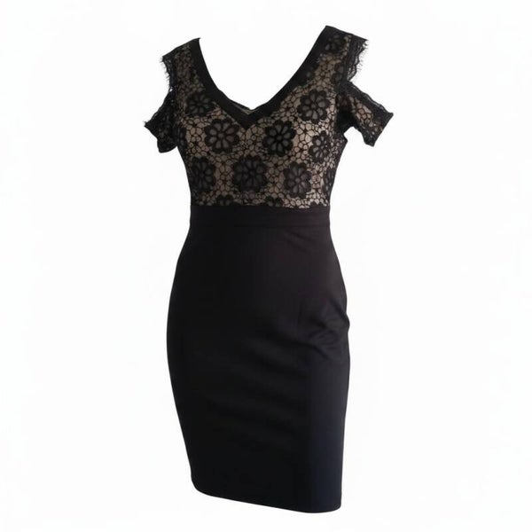 Robe IN VOGUE t.S haut dentelle