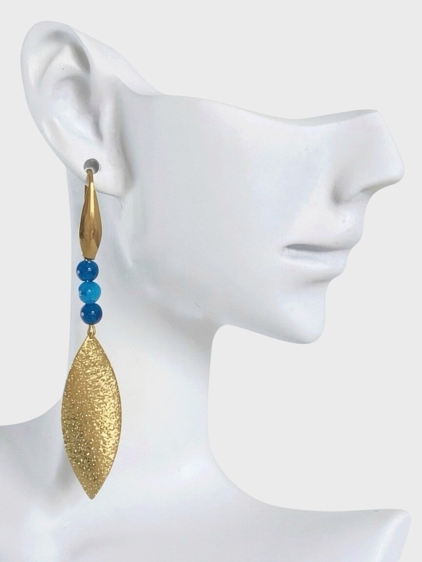 Amazonie -  Yasmine (Apatite naturelle bleue)