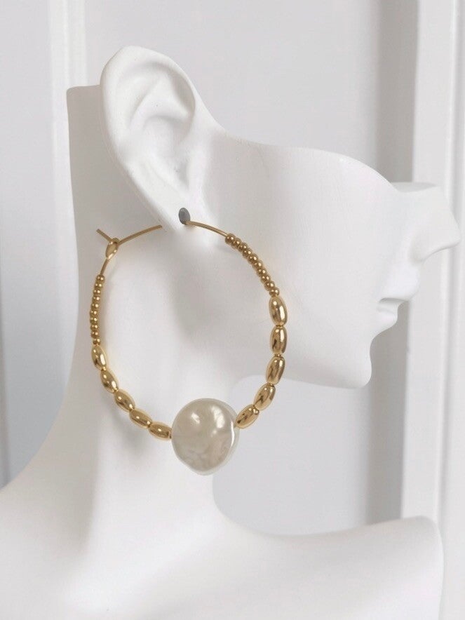 Créoles - Perle Éclat