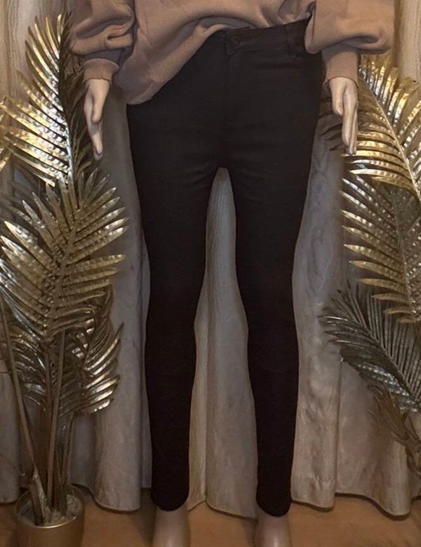Lederlook skinny