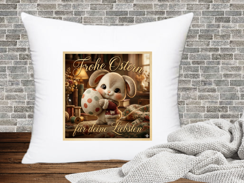 Frohe Ostern für deine Liebsten - Kissenhülle Ostern
