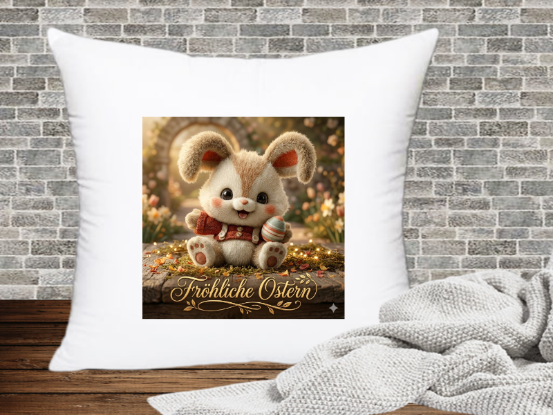 Fröhliche Ostern - Kissenhülle Ostern
