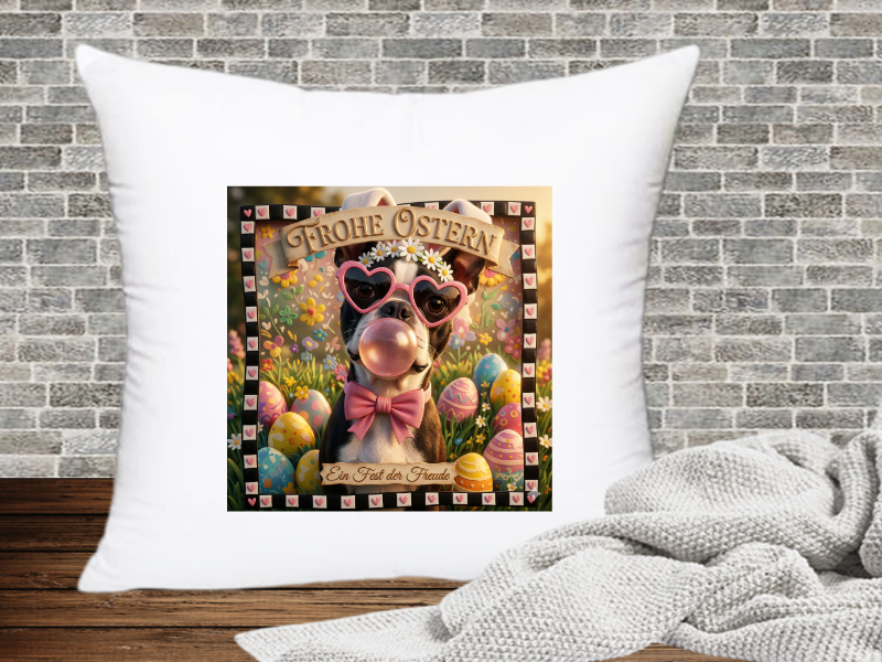 Frohe Ostern ein fest der Freude - Kissenhülle Ostern
