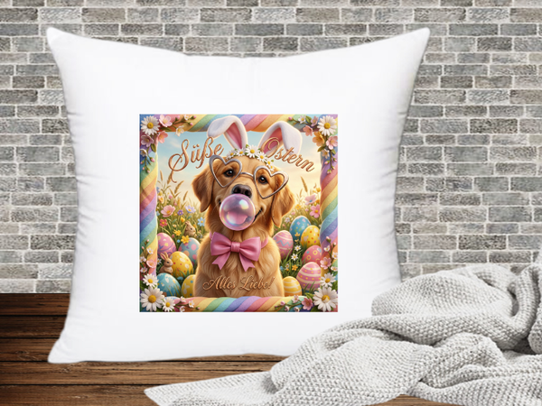 Süße Ostern Alles Liebe - Kissenhülle Ostern
