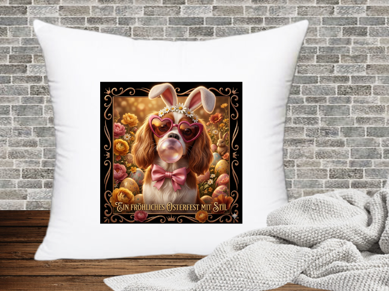 Ein fröhliches Osterfest mit Stil - Kissenhülle Ostern