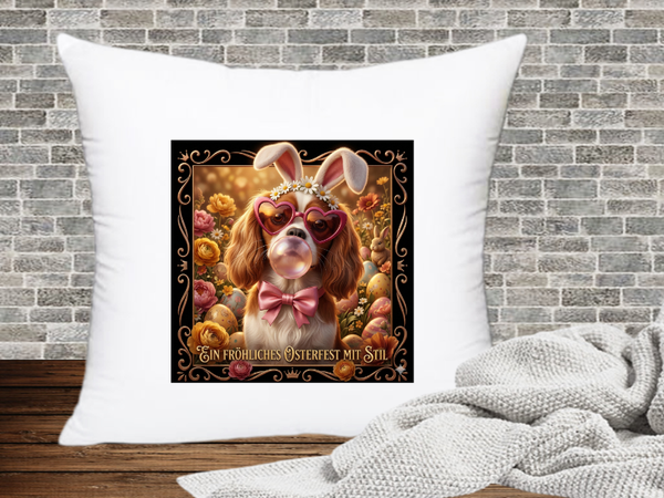 Ein fröhliches Osterfest mit Stil - Kissenhülle Ostern